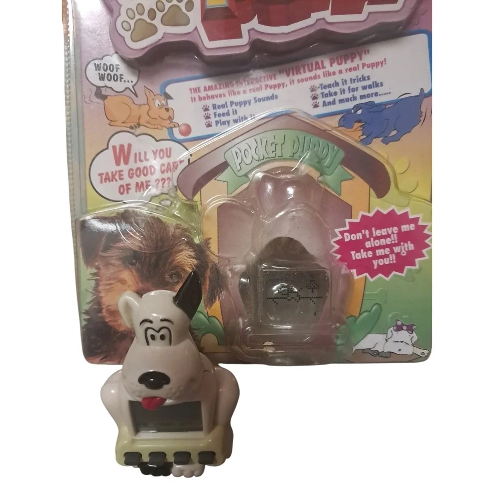 1990s Vintage Virtual PET‎ Cool Tec Pocket Puppy Tamagotchi Style - WORKS